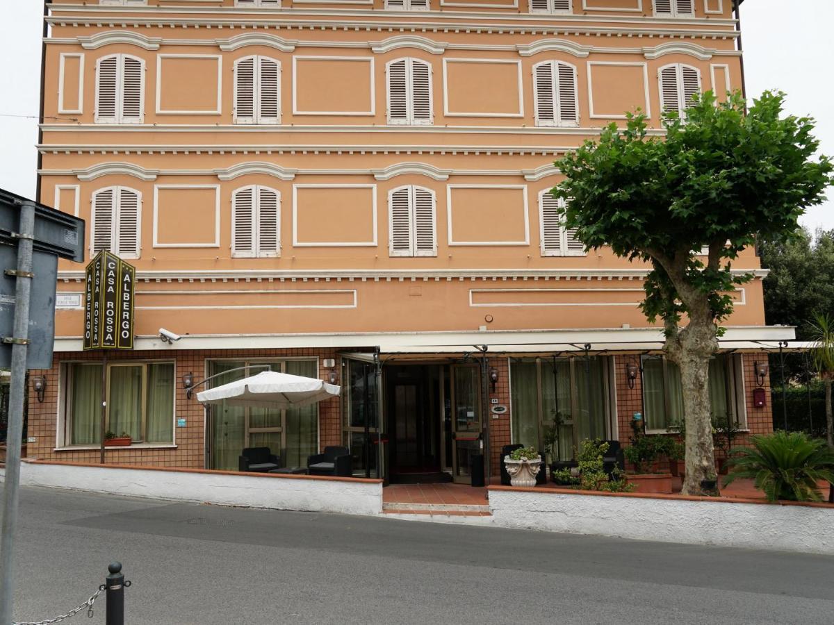 Hotel Casa Rossa Монтекатини-Терме Экстерьер фото
